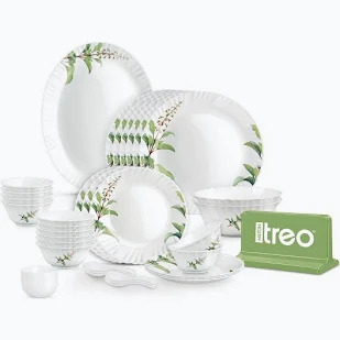 Milton Treo Opalware Dinner Set 35pcs