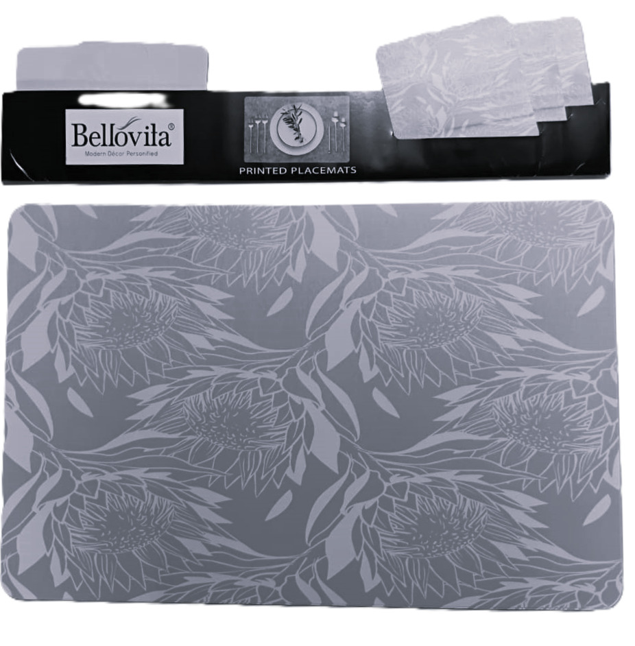 Bellovita 6 Placemats + 6 Coasters , 42