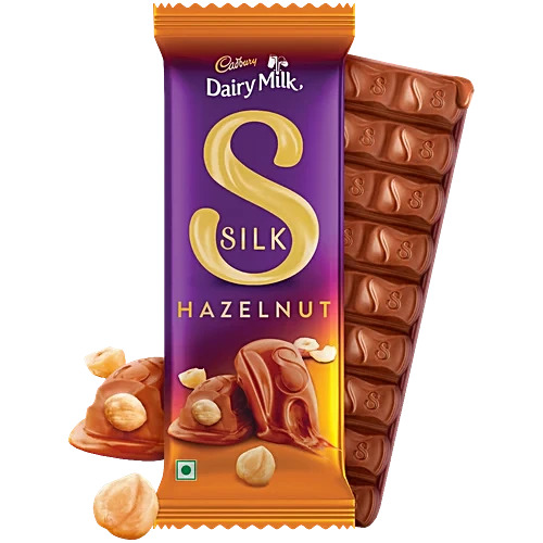 Cadbury Dairy Milk Silk Hazelnut Chocolate 54gm