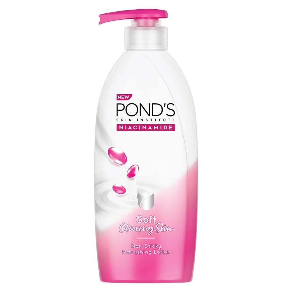 Ponds Niacinamide Soft Glowing Skin non Stiky Lotion, 275ml
