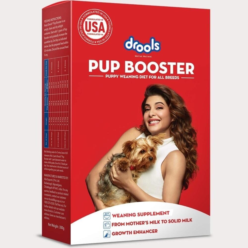 Drools Pup Booster Puppy Weaning Diet for All Breeds, 300 Gram