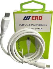 ERD UC-92 USB C to C Cable Upto 65W, 1 N