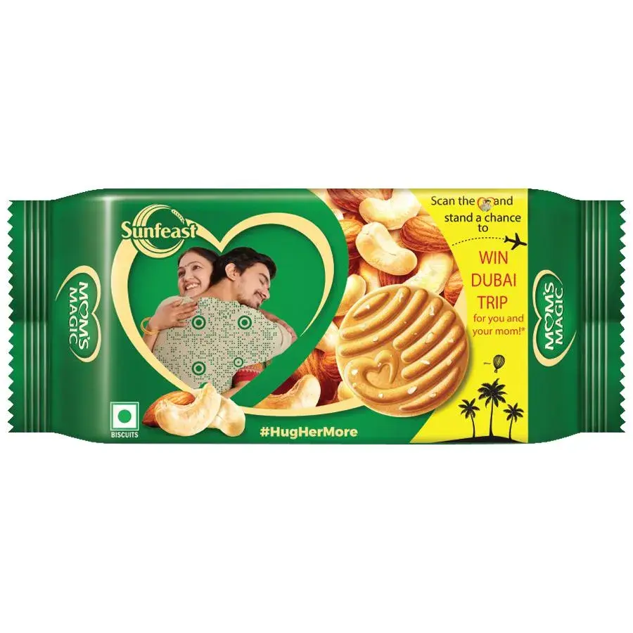 Sunfeast Mom's Magic - Rich Cashew & Almond Cookies, 197 g
