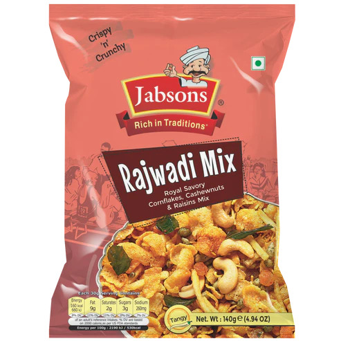 Jabsons Rajwadi Mix, 140G