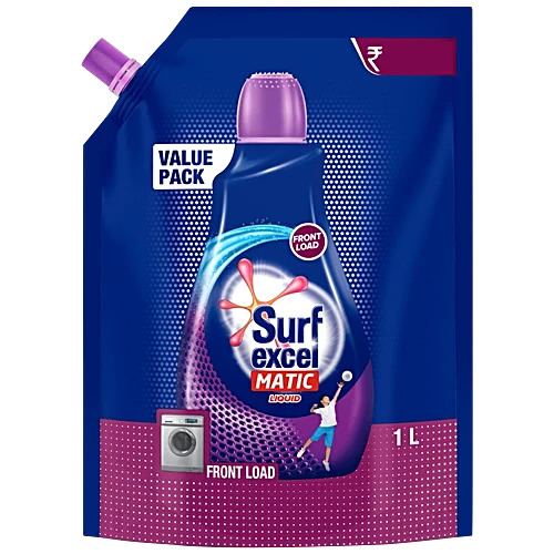 Surf Excel Matic Front Load Liquid Detergent Pouch 1L