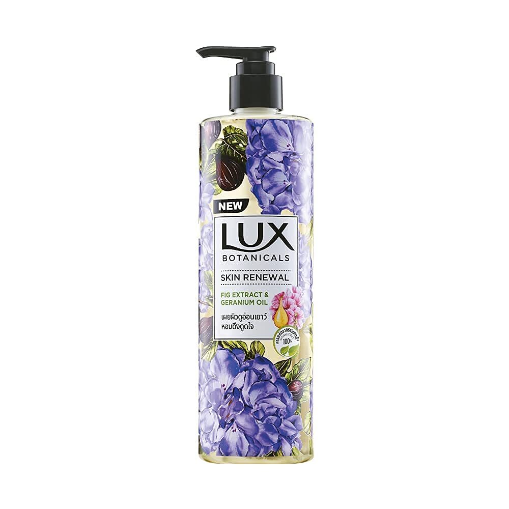 Lux Botanicals Skin Renewal Fig Extract & Geranium Oil Body Wash 450ML