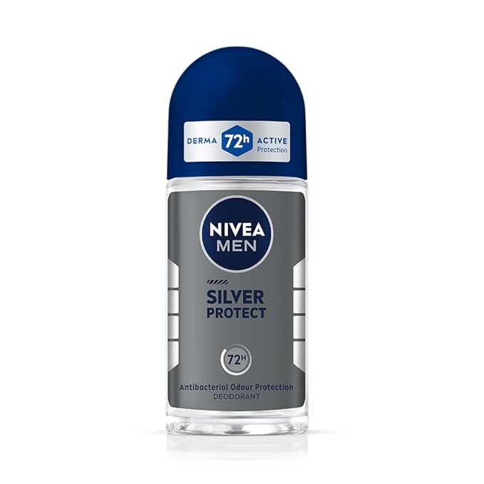 Nivea Men Roll On Silver Protect, 50ML