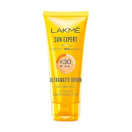 Lakme Sun Expert SPF 30 PA++ Ultra Matte Lotion, 50 ml