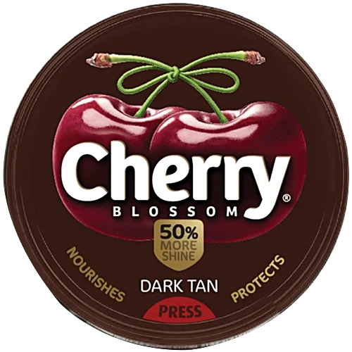 Cherry Blossom Brown Shoe Polish, 40gm