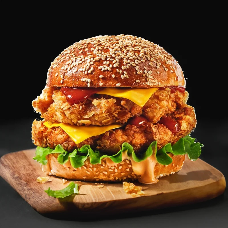 Chicken Loaded Burger