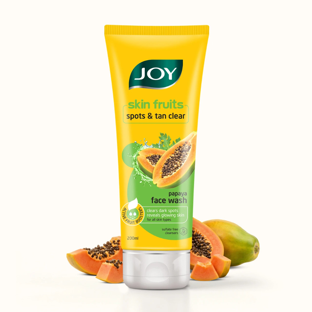 Joy Skin Fruits Spots & Tan Clear Face Wash, 50 ml