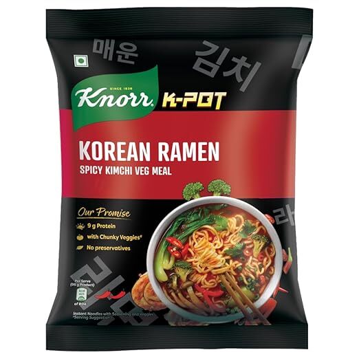 Knorr korean ramen spicy kimchi veg meal 96g
