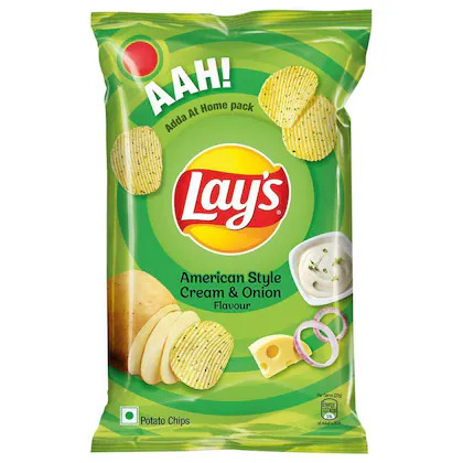 Lay's American Style Cream & Onion Flavour 80g