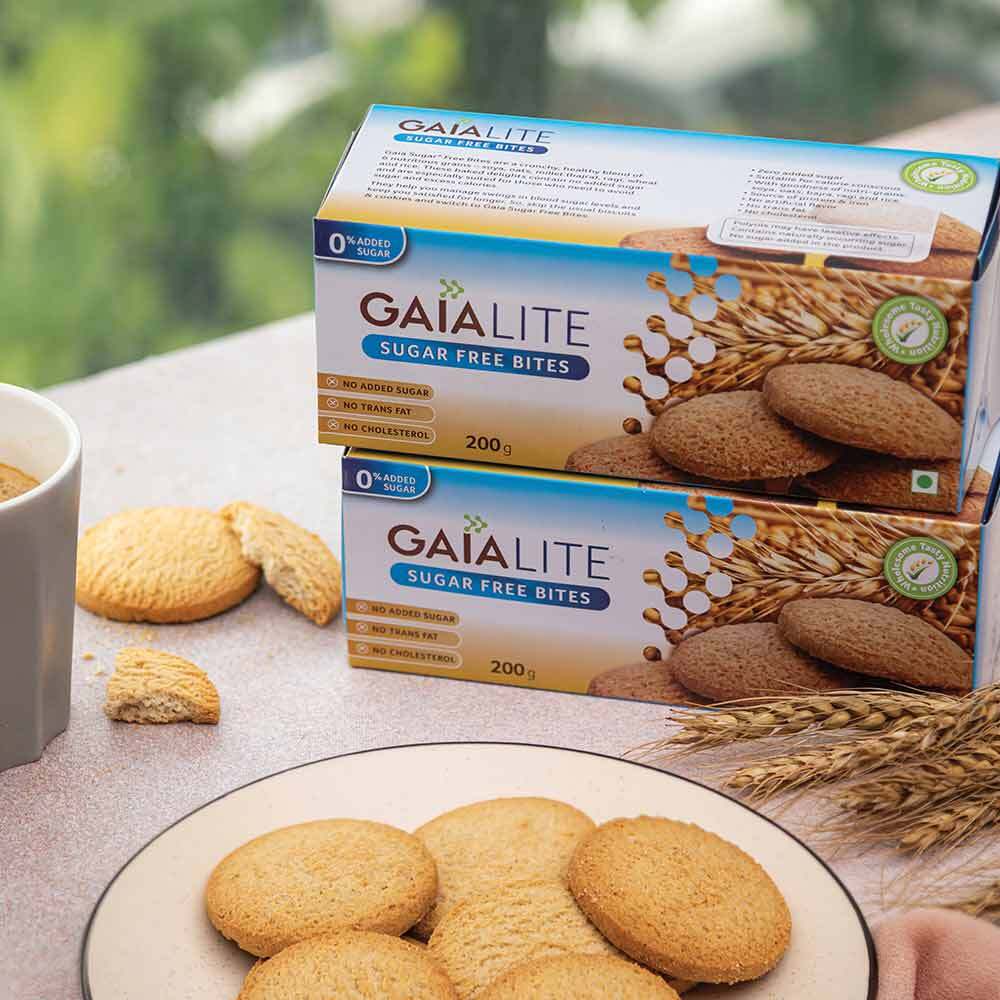 GAIA SUGAR FREE COOKIES 200G