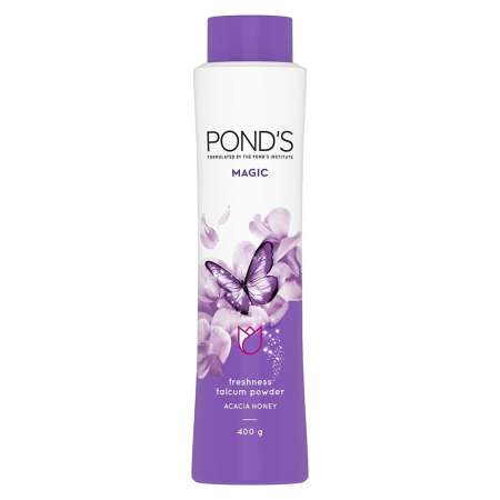 Ponds Magic Freshness Talc With Fragrance of Acacia Honey, (400 gm)