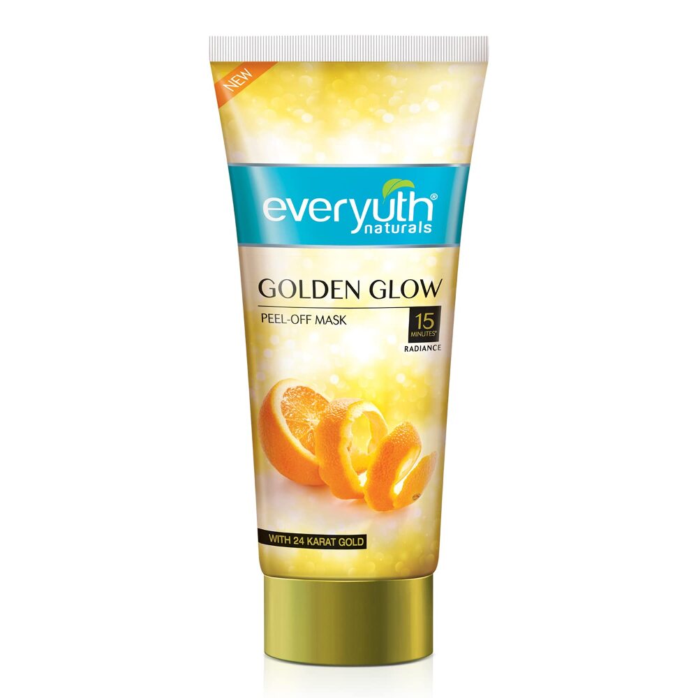 Everyuth Naturals Golden Glow Peel-off Mask, 100 gm