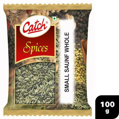 Bulk DeaL - Catch Small Saunf Whole, 100 gm (pack of 10)