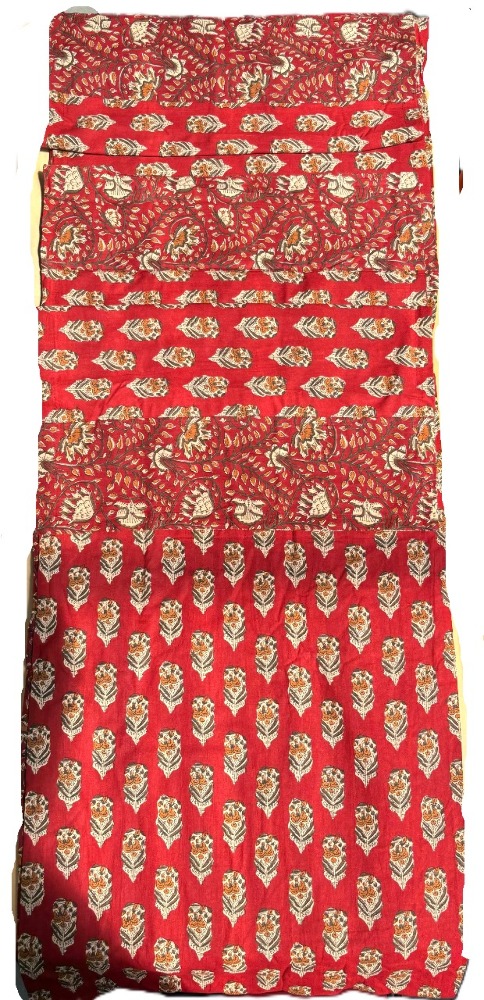 Classic Traditional Printed Bedsheet Ajrakh (1B/S+2P/C),120*120