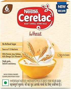 Nestle Cerelac Baby Cereal With Milk Wheat, 6 to 24 Months,300G