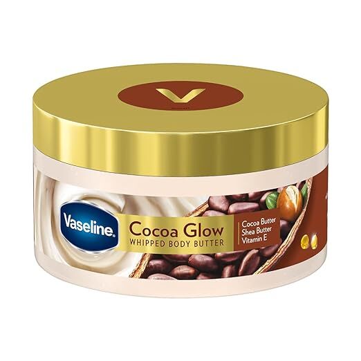 Vaseline Cocoa Glow Whipped Body Butter Cream 180 g
