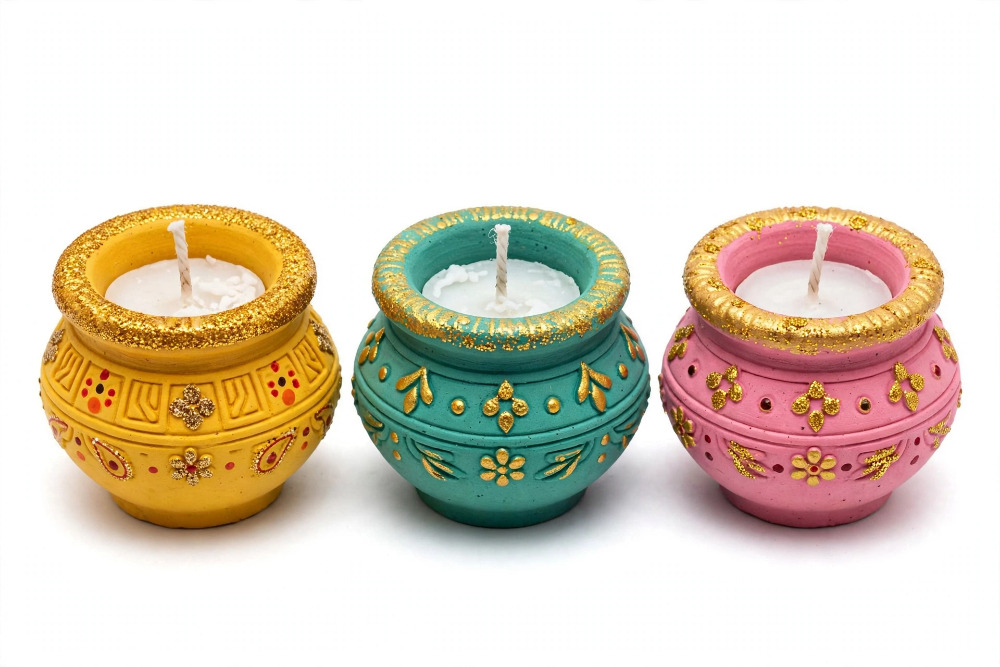 Mr. Cock Jyoti Kalash Diya MTK-09 Set Of 12Pcs