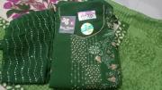 Latest Design Dark Green Kadhai Suit