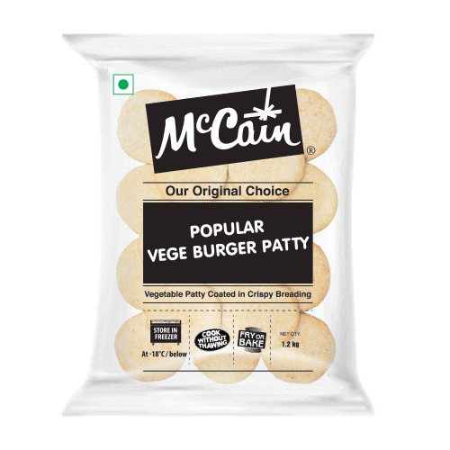 Mccain Popular Vege Burger Patty 1.2 Kg