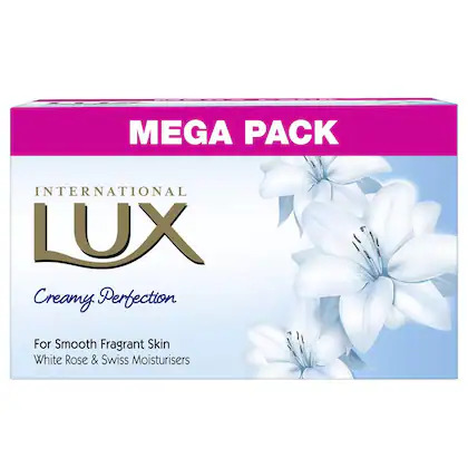 Bulk Deal - Lux International Creamy Perfection Soap 4*125 g ( Pack of 5 )