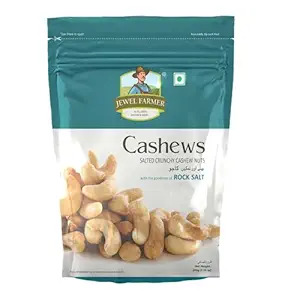 Jelwel Farmer Cashews Salted Crunchy Cashew Nuts 200g