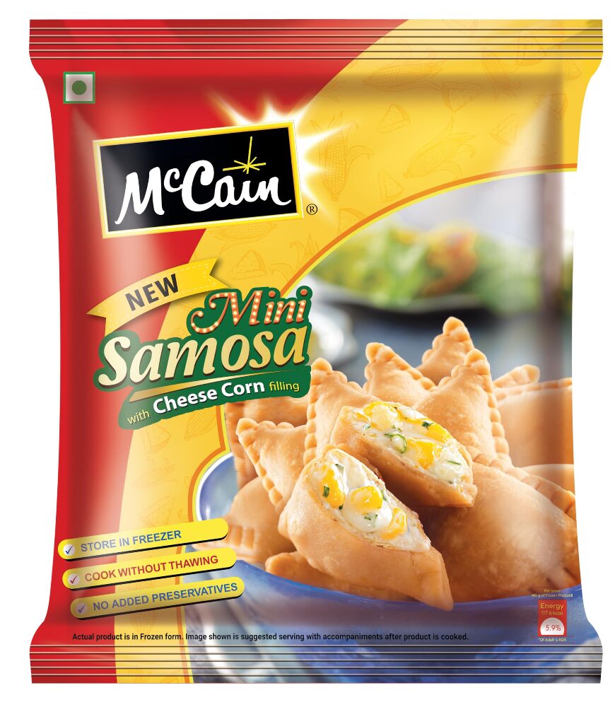 Mccain Mini Samosa With Cheese Corn Filling 240g
