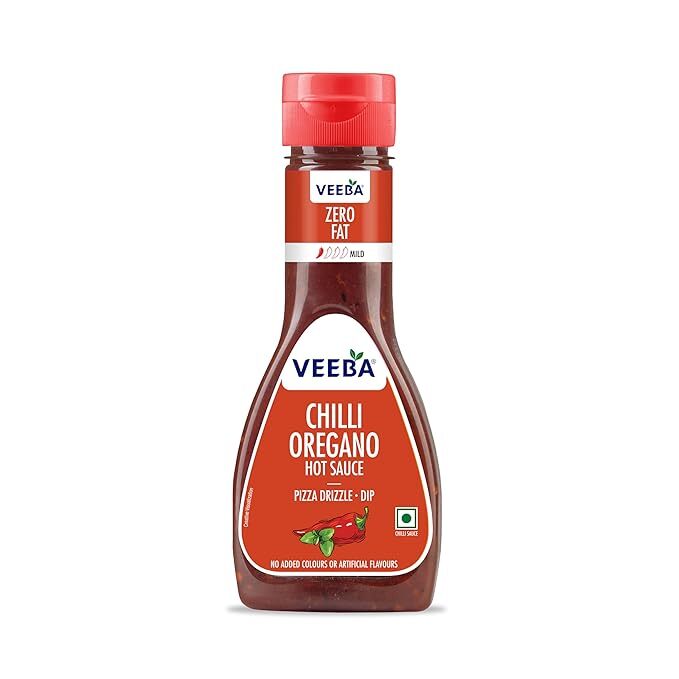 Veeba Zero Fat Select Chilli Oregano Sauce 350g