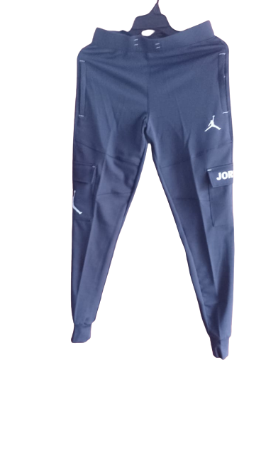 Men Solid Black Track Pants (lower)