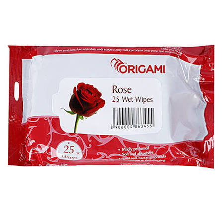 Origami 25 Wet Wipes 1N