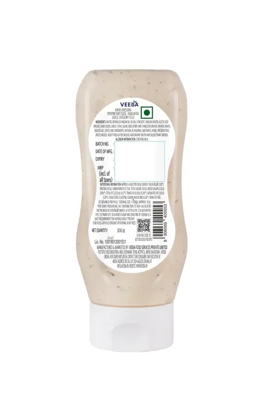 VEEBA Ranch Dressing, 300 g