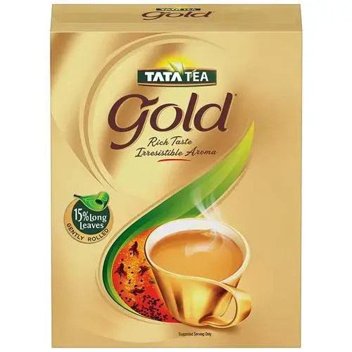 Tata Tea Gold Assam Teas With Gently Rolled Aromatic Long Leaves, Rich & Aromatic Chai, Black Tea, 500 g