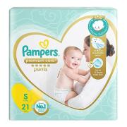 Pampers Premium Care Pants Small(S), 21 Counts