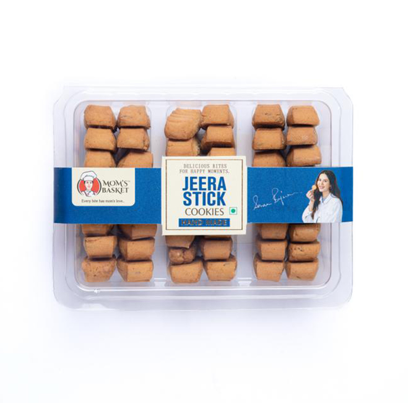 Moms Basket Jeera Stick Hand Made Cookies, 300 g