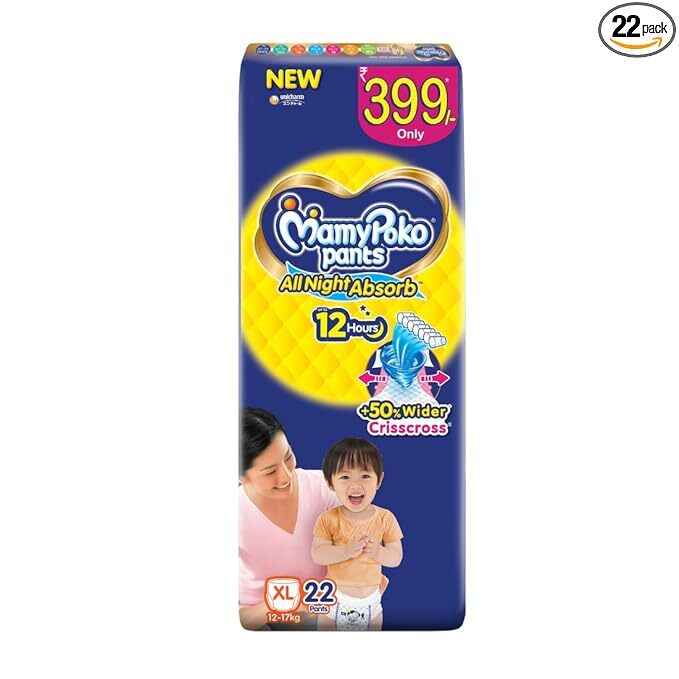 Mamypoko Pants All Night Absorb XL(22) Pants 1N