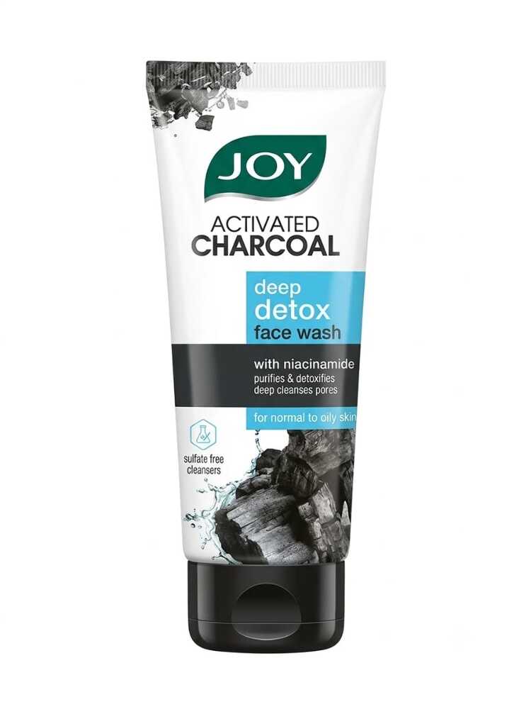 Joy Activated Charcoal Deep Detox Face Wash 50ml