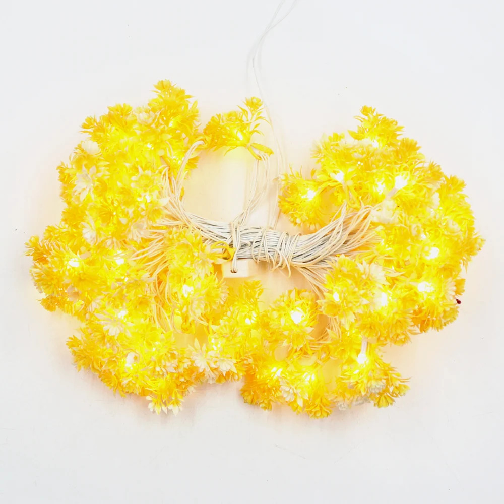 Flower Yellow Decorative Light 1N