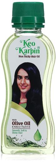 Keo Karpin Hair Oil, Non Sticky with & Olive Oil, 200 ml Bottle
