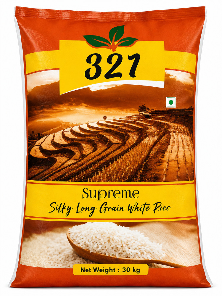 327 Supreme Silky Long Grain White Rice 30KG