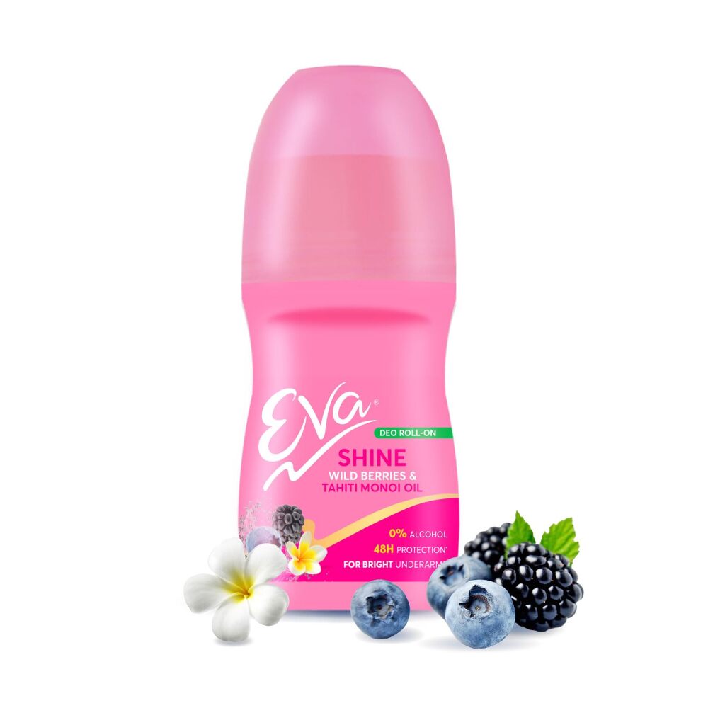Eva Shine Wild berries & Tahiti Monoi Oil 25ml DEO Roll-On