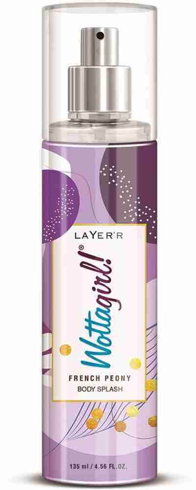 Wottagirl French Peony Body Splash 135ml
