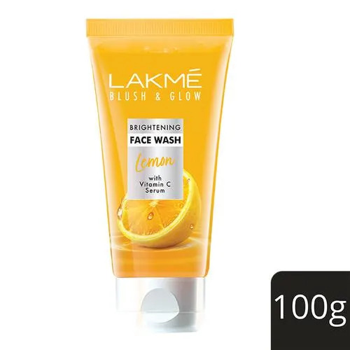 Lakme Blush & Glow Lemon Freshness Gel Face Wash With Lemon Extracts 100g