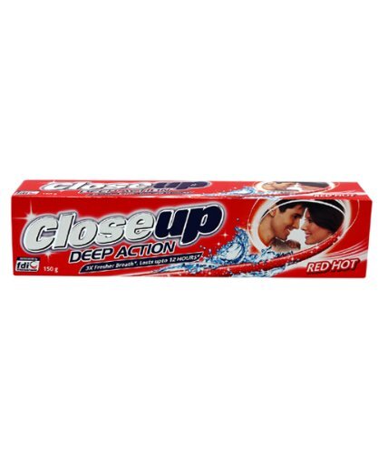 Closeup Toothpaste - Deep Action, red hot 150g