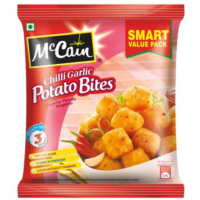 McCain Chilli Garlic Potato Bites, 700 g