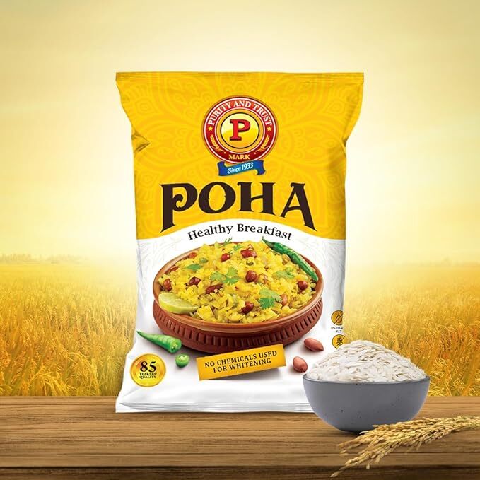P Mark Healthy Breakfast Poha 400gm