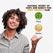 Park Avenue Beer shampoo for Shiny And Bouncy Hair with Hops, Barley, Proteins and Vit B, 180 ml
