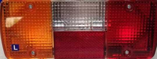 Tail Light Assy E Maxximo LH WT 6 Pole Coupler (045-TLA-LH)